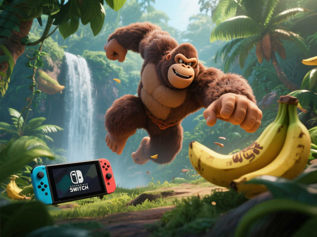 Switch 2《大金刚:蕉力全开》15分钟全新试玩视频曝光 Switch 2《大金刚:蕉力全开》15分钟全新试玩视频曝光